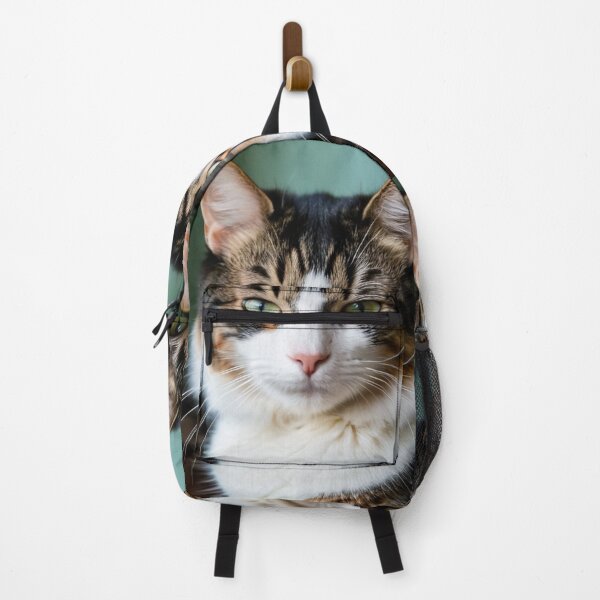 Item preview, Animals - Tabby Cat Portrait, Intense Green-Yellow Gaze designed and sold by World-Pets.
