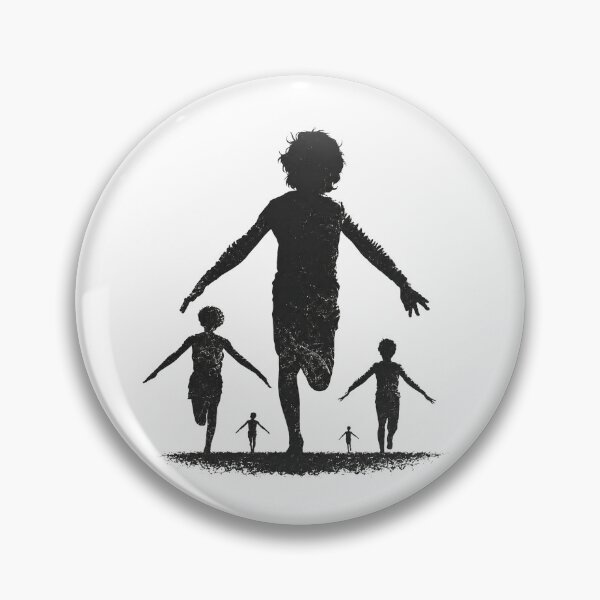 Item preview, Running Children Weapons Movie Silhouette designed and sold by MadcapPrints.