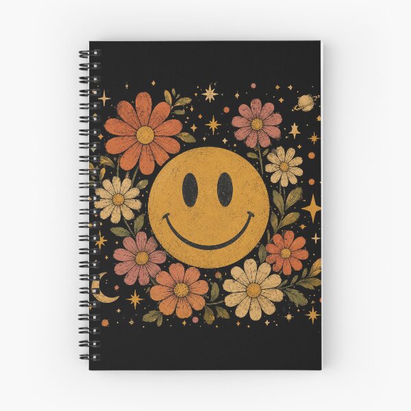 Item preview, Retro Smiley Flower Garden designed and sold by Bubble Collective.