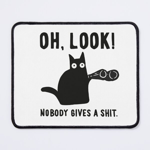 Item preview,     Emotionally Unavailable Cat | Sarcastic black cat designed and sold by MaggesticDesigns.