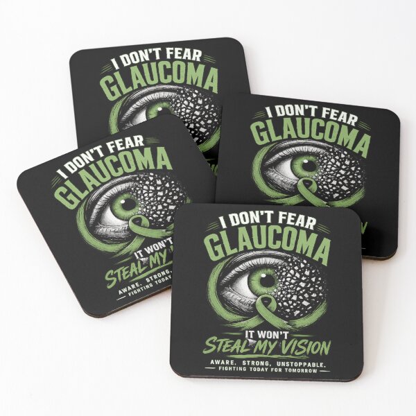 Item preview, I Don't Fear Glaucoma - Aware Strong Unstoppable designed and sold by Eyepatch-Jacks.