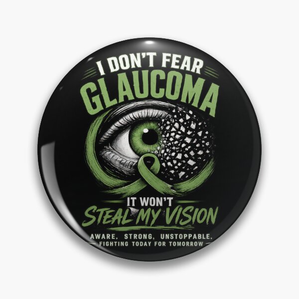 Item preview, I Don't Fear Glaucoma - Aware Strong Unstoppable designed and sold by Eyepatch-Jacks.