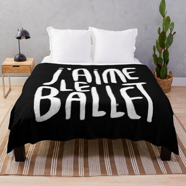 Artikelvorschau, J‘aime le ballet, ich liebe Ballett  entworfen und verkauft von danceink.