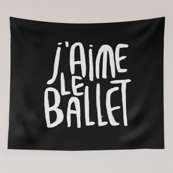 Item preview, J'aime le ballet, ich liebe Ballett  designed and sold by danceink.