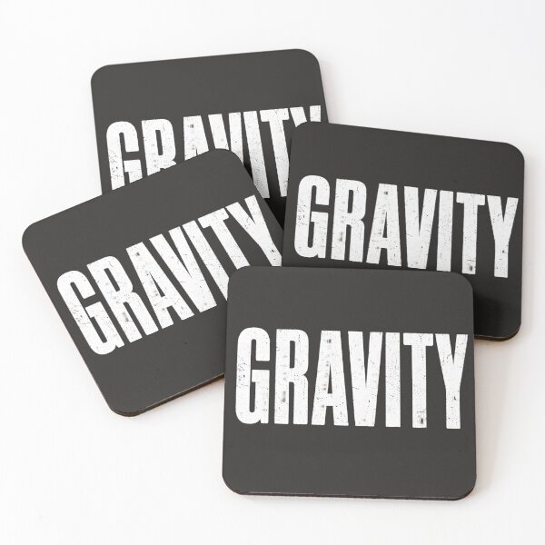 Item preview, Gravity - Minimalist Physics Science T-Shirt designed and sold by laughingshirts.