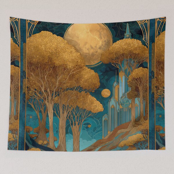 Item preview, Land of the Golden Trees designed and sold by wyntera.
