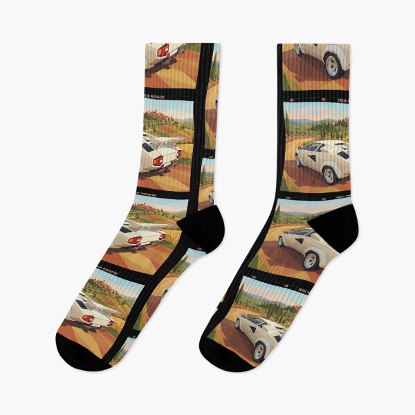 Item preview, Lamborghini Countach Geometric Pattern Scene designed and sold by Dimensionality.