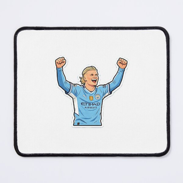 Item preview, Erling Haaland Victory Sticker designed and sold by bellefille-xoxo.