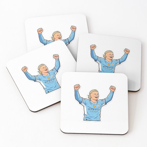 Item preview, Erling Haaland Victory Sticker designed and sold by bellefille-xoxo.