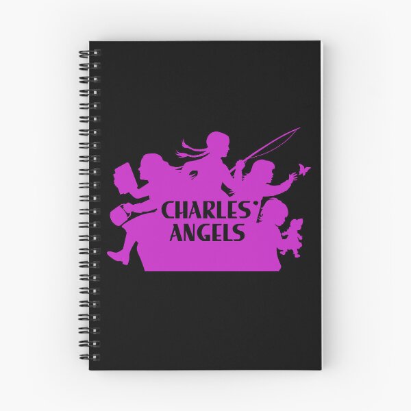 Item preview, Charles' Angels 70s logo - Purple designed and sold by Eric's Emporium.