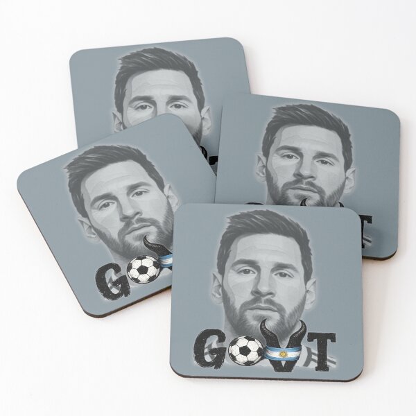 Item preview, GOAT Messi Tribute | Argentina Football Legend Graphic | Vintage Soccer Art | GOAT Typography T-Shirt designed and sold by Ginastle26.