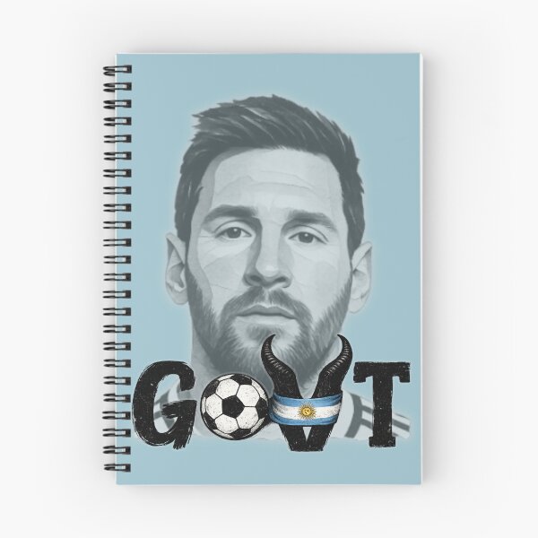 Item preview, GOAT Messi Tribute | Argentina Football Legend Graphic | Vintage Soccer Art | GOAT Typography T-Shirt designed and sold by Ginastle26.