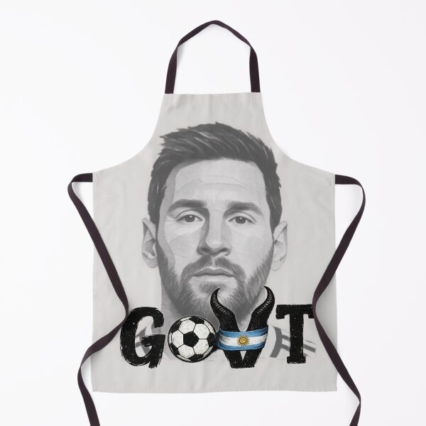 Item preview, GOAT Messi Tribute | Argentina Football Legend Graphic | Vintage Soccer Art | GOAT Typography T-Shirt designed and sold by Ginastle26.