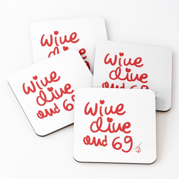 Item preview, wine dine and 69 designed and sold by Kasia1987t.