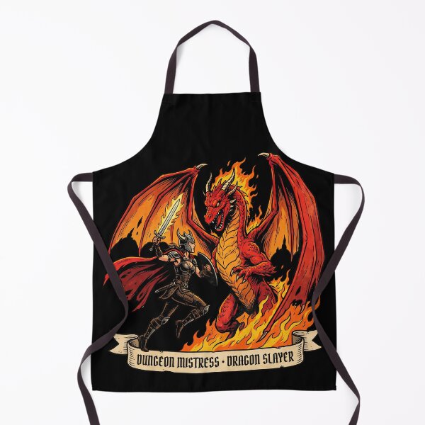 Item preview, Dungeon Mistress Dragon Slayer Medieval Fantasy female warrior designed and sold by TeeARTHY.