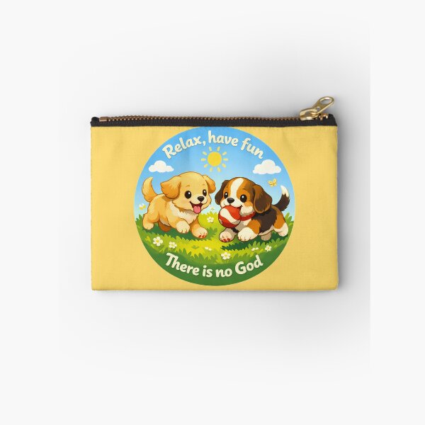 Item preview, Relax, Have Fun (There is no God) cute designed and sold by Cathedral of Curiosity.