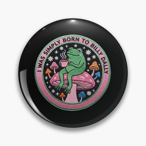 Item preview, Born To Dilly Dally Funny Frog Drinking Tea designed and sold by TeeARTHY.