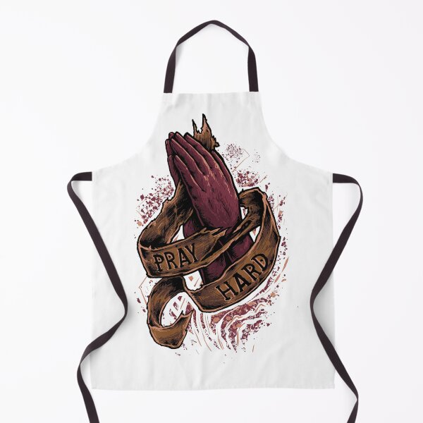 Item preview, Pray Hard – Vintage Christian Prayer Hands designed and sold by Rogue Heart Collective™.