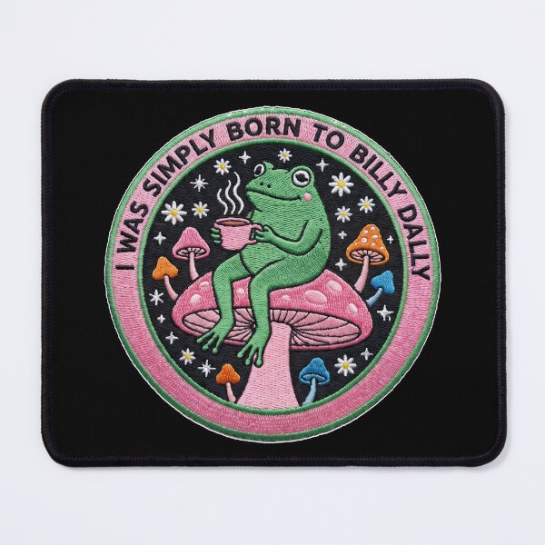 Item preview, Born To Dilly Dally Funny Frog Drinking Tea designed and sold by TeeARTHY.