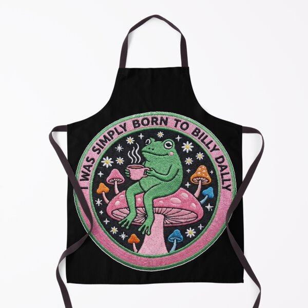 Item preview, Born To Dilly Dally Funny Frog Drinking Tea designed and sold by TeeARTHY.