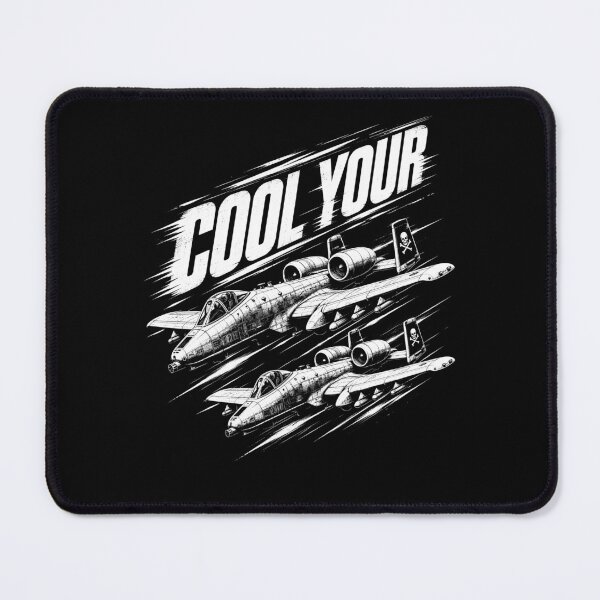 Item preview, Cool Your Jets Attack Squadron Aviation Humor designed and sold by Victor Shadehorn.
