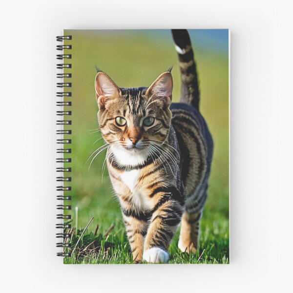 Item preview, Animals - Tabby Cat with a Captivating Gaze, Outdoor Portrait designed and sold by World-Pets.