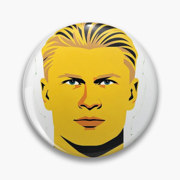 Item preview, Erling Haaland Player Portrait Sticker designed and sold by bellefille-xoxo.