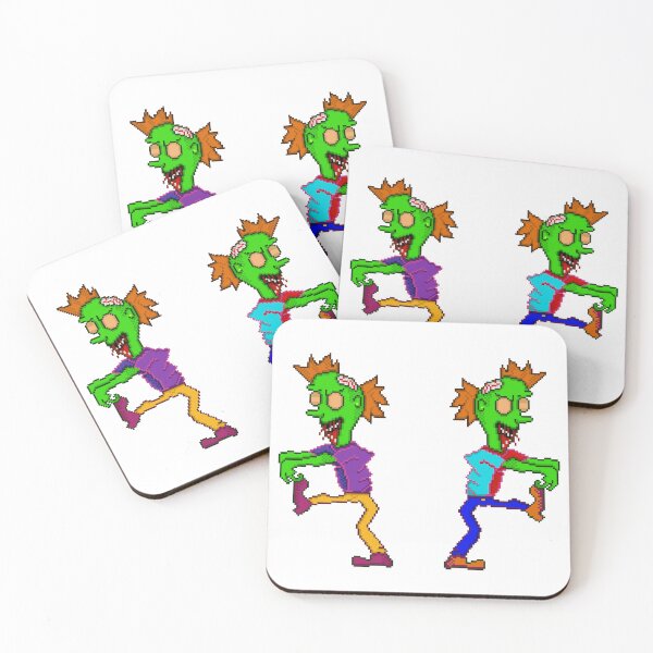 Item preview, Zombie Duo Halloween Art Retro designed and sold by RetroRlx.