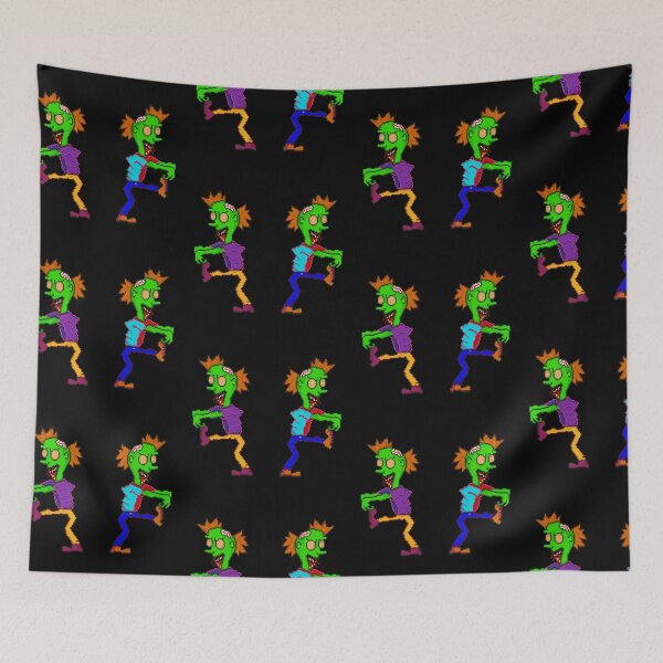 Item preview, Zombie Duo Halloween Art Retro designed and sold by RetroRlx.