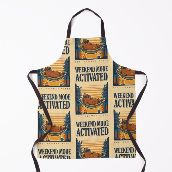 Item preview, Weekend Mode Activated Retro Beaver Civic Day Canadian Vintage Design designed and sold by InspiredCreatives.