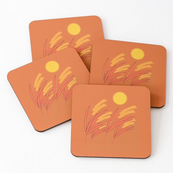 Item preview, Grasses During Sunset designed and sold by ROSE ANN BANILAR.