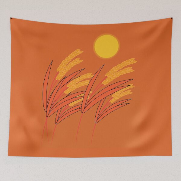 Item preview, Grasses During Sunset designed and sold by ROSE ANN BANILAR.
