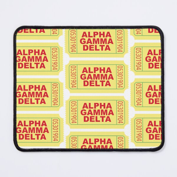 Item preview, Alpha Gamma Delta Ticket designed and sold by reaganlangston.