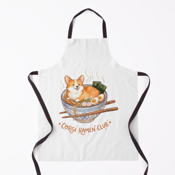 Item preview, Cute Corgi Ramen designed and sold by tushartanvir.