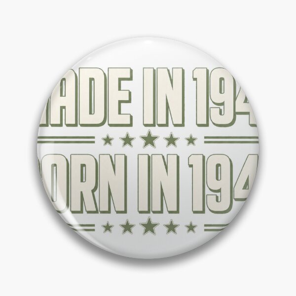 Item preview, Made In 1943 Born In 1944 designed and sold by aihrgdesign.