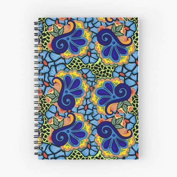 Item preview, Neon Talavera: Modern Folk Bloom designed and sold by ladyMorris.