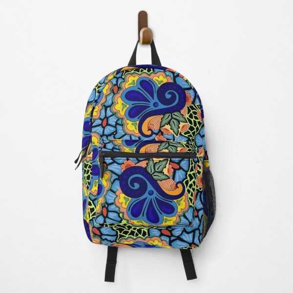 Item preview, Neon Talavera: Modern Folk Bloom designed and sold by ladyMorris.