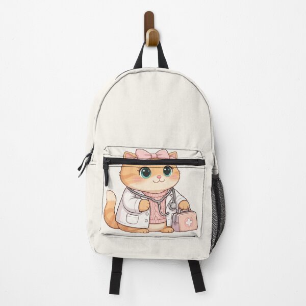 Item preview, Cute Kitten Doctor Ready to Help designed and sold by Moody Vibes Studio.