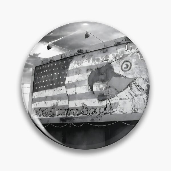 Item preview, Abandoned America Fading Patriotic Billboard designed and sold by Dragonmotor Media.
