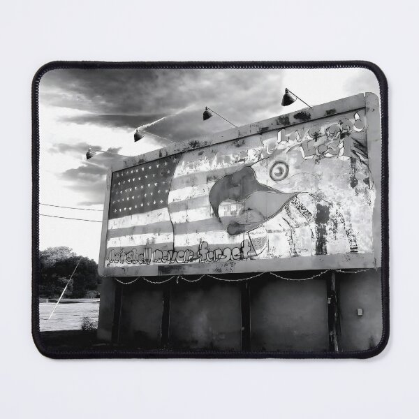 Item preview, Abandoned America Fading Patriotic Billboard designed and sold by Dragonmotor Media.