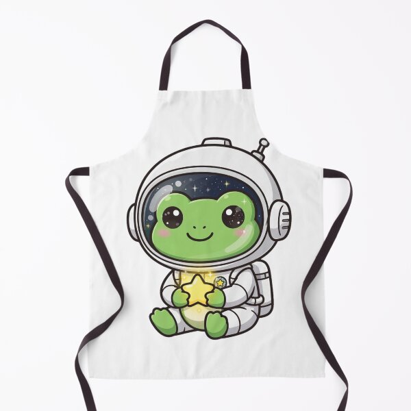 Item preview, Cute Astronaut Frog Holding Star - Kawaii Space Frog designed and sold by FantasyPearl.