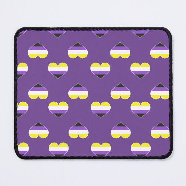 Item preview, Non-Binary Pride Heart [Purple Edition] designed and sold by Roxzania.
