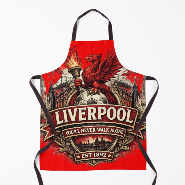 Item preview, Liverpool Football Fan Graphic | You'll Never Walk Alone Vintage Supporter Shirt | Reds Football Design designed and sold by GarnerSupplyCo.