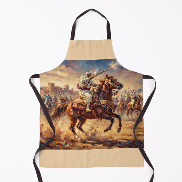 Item preview, Traditional Moroccan Fantasia Cavalry Charge designed and sold by MorcVibe.