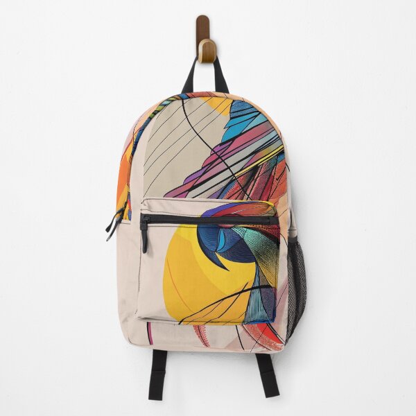 Item preview, Abstract Geometric Colorful Parrot Art designed and sold by Pierce Millington Gallery.