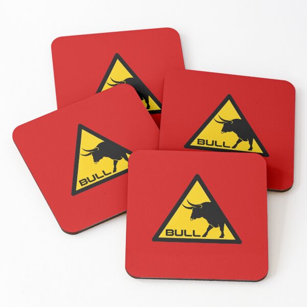 Item preview, INTERNATIONAL BULLSHIT WARNING SYMBOL, BULL, NONSENSE, FUNNY designed and sold by classic car craze.