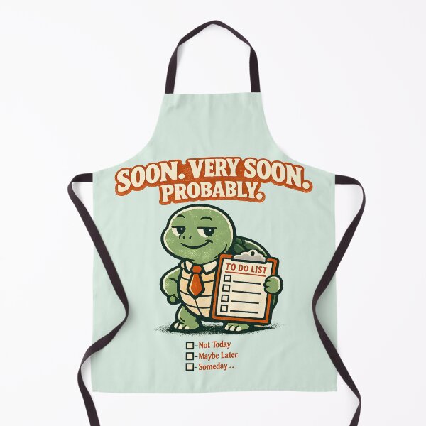Item preview, Soon Very Soon Probably Shirt, Funny Procrastination Turtle Tee, Cute Turtle Graphic, Overthinker Humor, Lazy Productivity Shirt, Procrastinator Gift designed and sold by MAD's Recreation Studio.