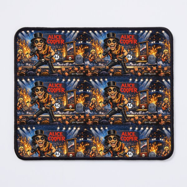 Item preview, Alice Cooper Live in Concert Rock and Roll Art designed and sold by The Art Queen Of Michigan .