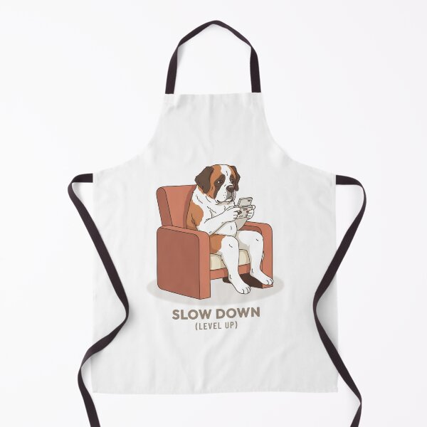 Item preview, Saint Bernard Gaming Mindful Slow Living Vintage Aesthetic designed and sold by Cozy Vintage Animal.