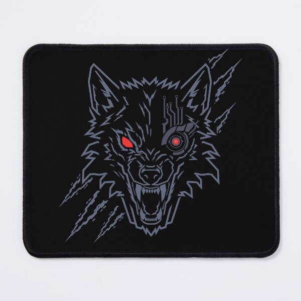 Item preview, Cyber Wolf Stealth Edition – Cyberpunk Robotic Wolf Futuristic Sci-Fi AI Animal Graphic T-Shirt designed and sold by Neon_Ronin.